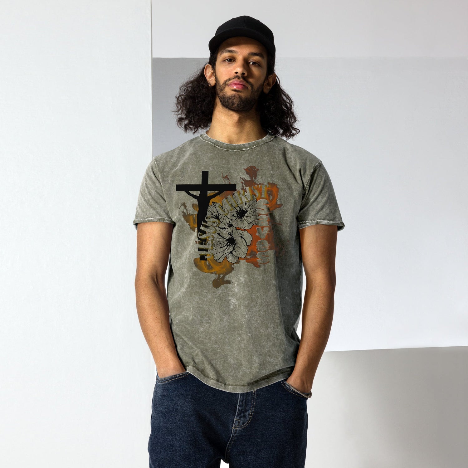 Denim t-shirts
