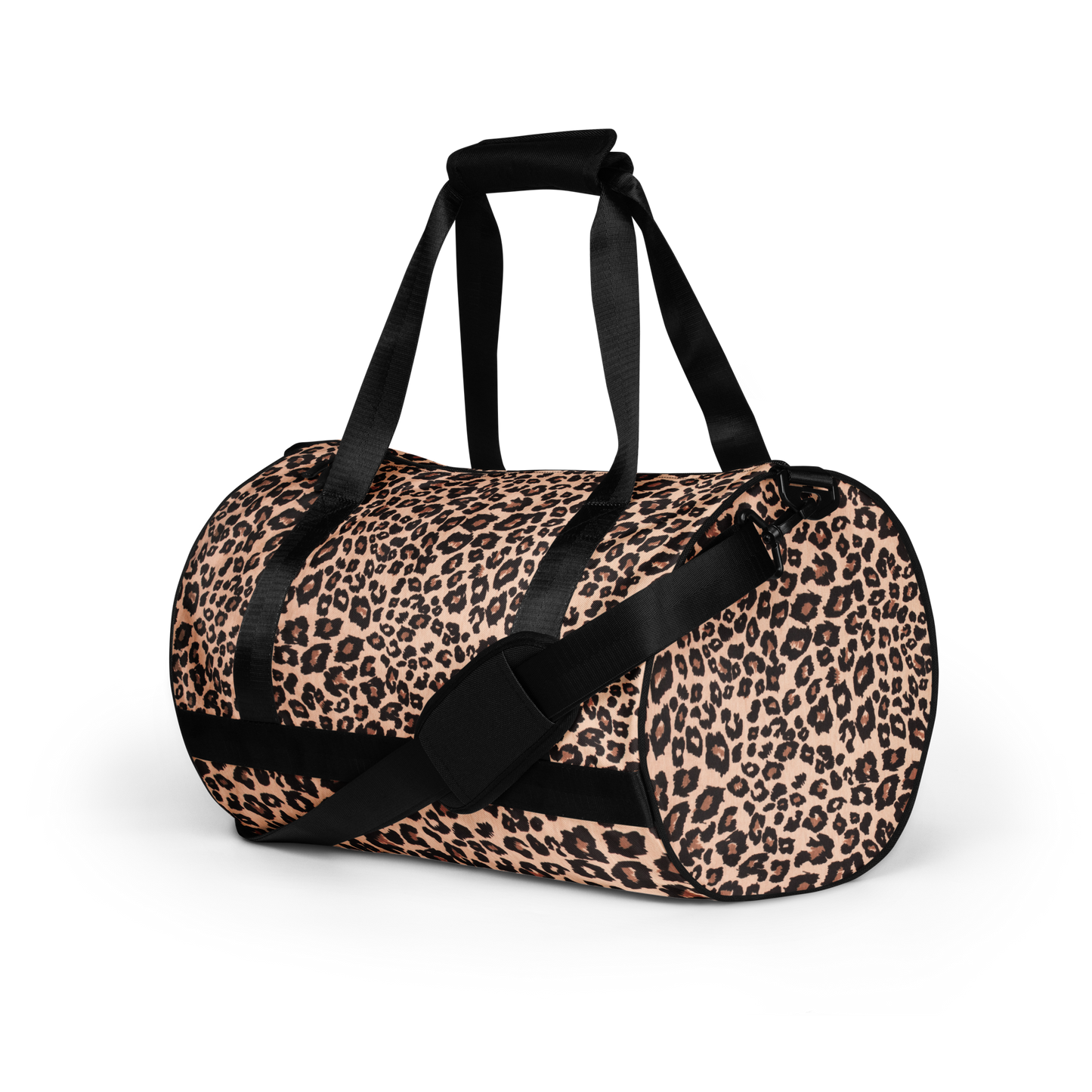 Leopard Print All-over print gym bag
