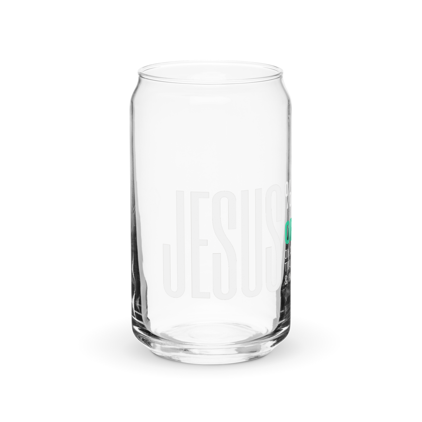 Can-shaped glass