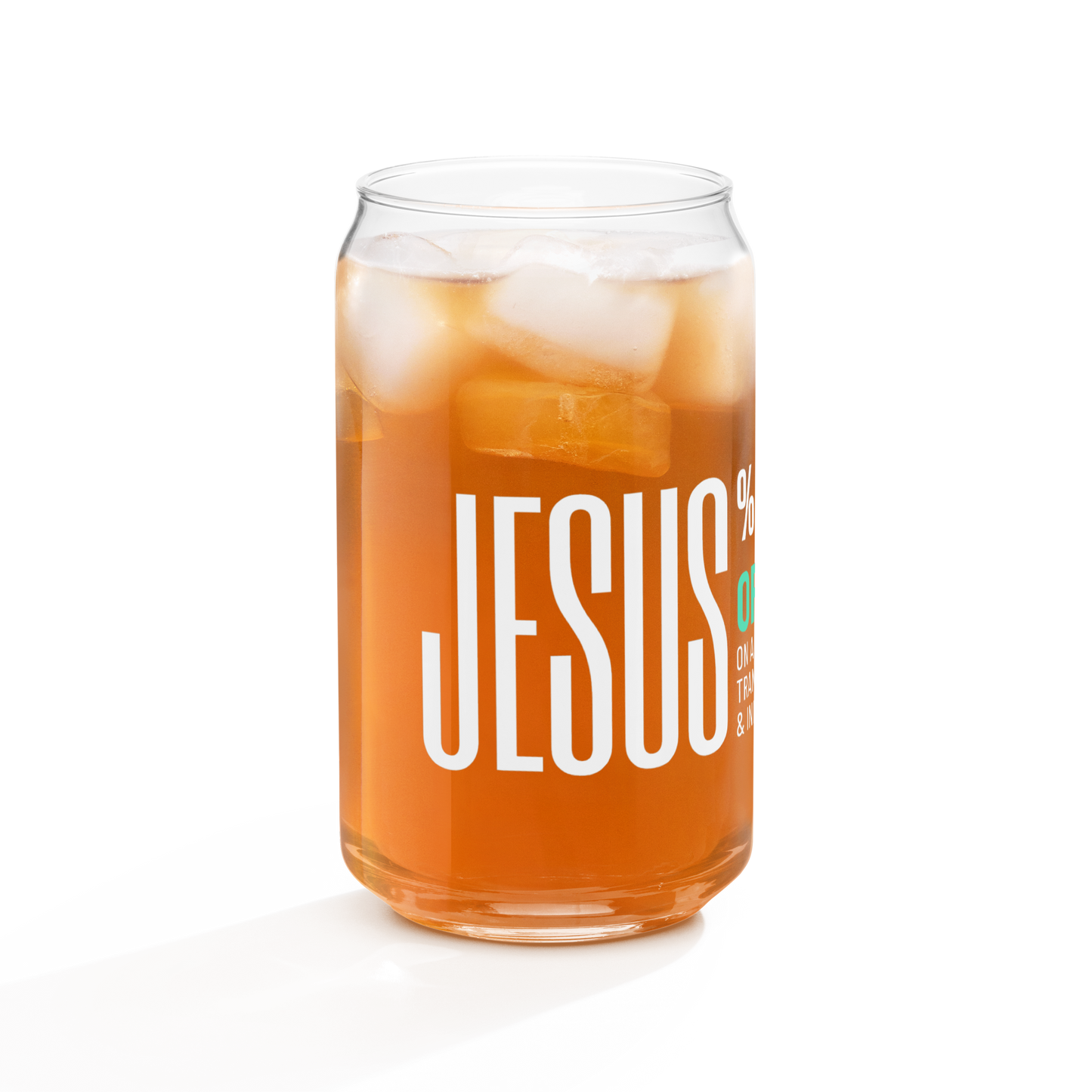 Can-shaped glass
