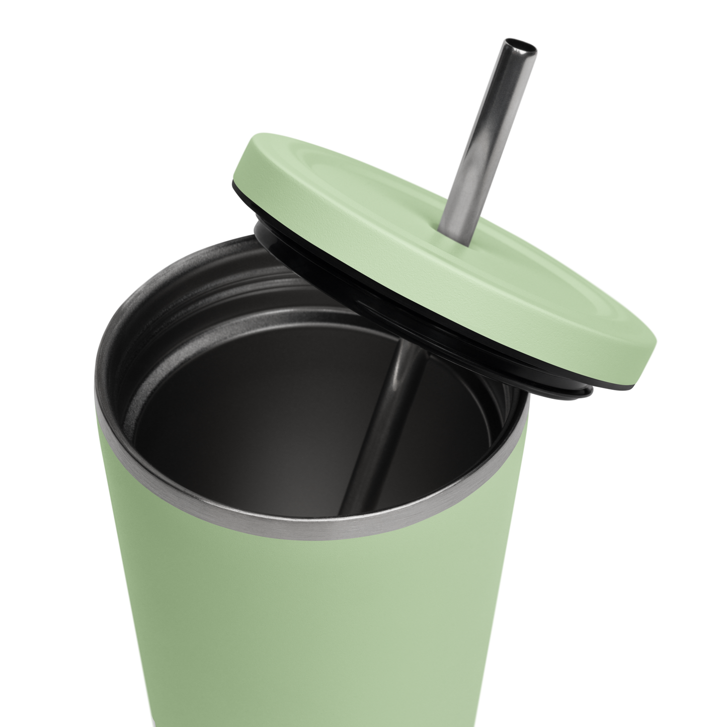 SUFFICIENT GRACE Insulated tumbler with a straw