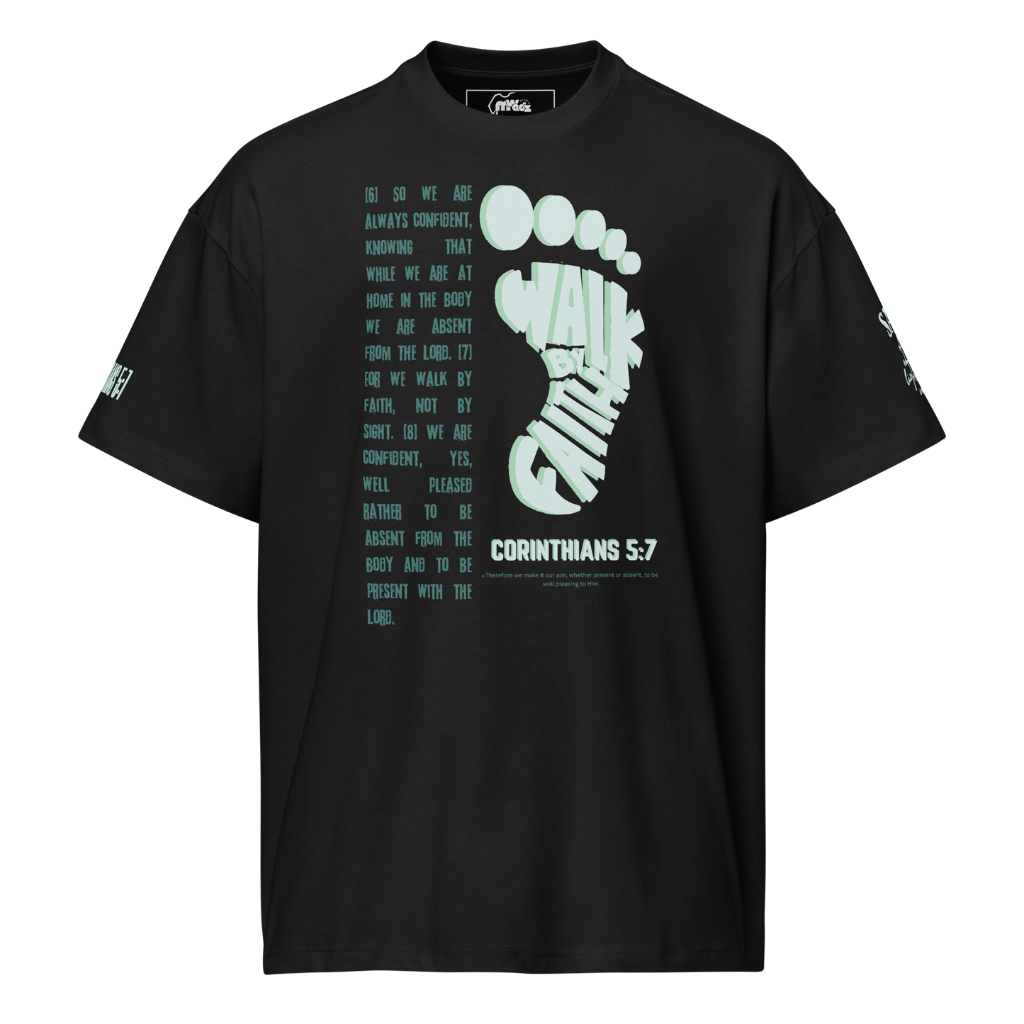 Men’s WALK BY FAITH NOT SIGHT box tee