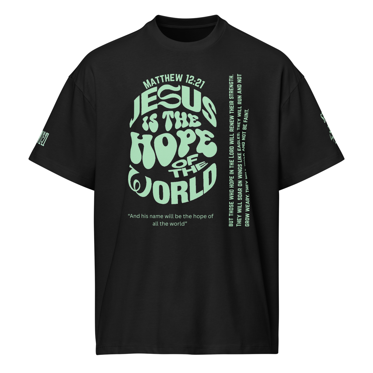 Men’s HOPE OF THE WORLD box tee