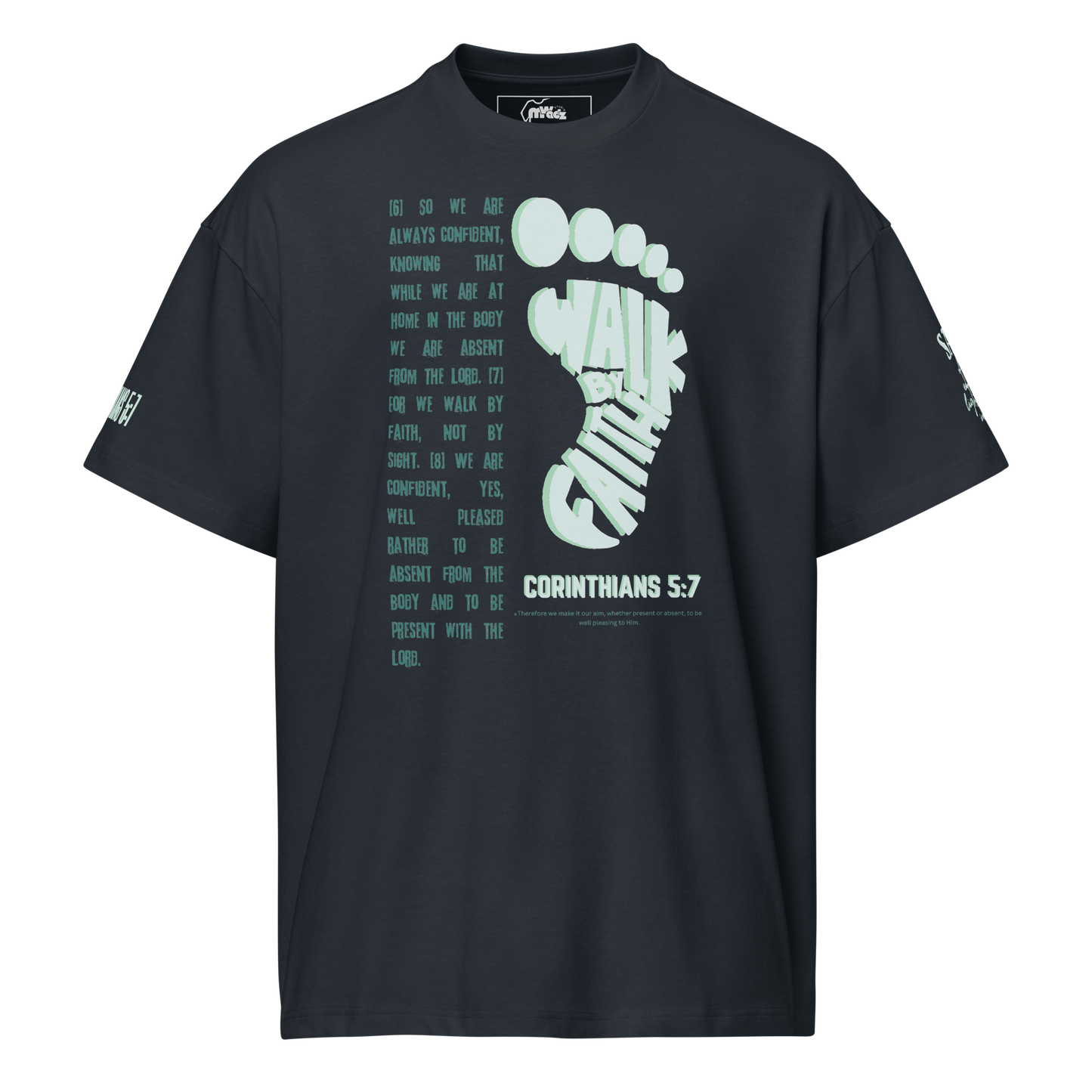 Men’s WALK BY FAITH NOT SIGHT box tee