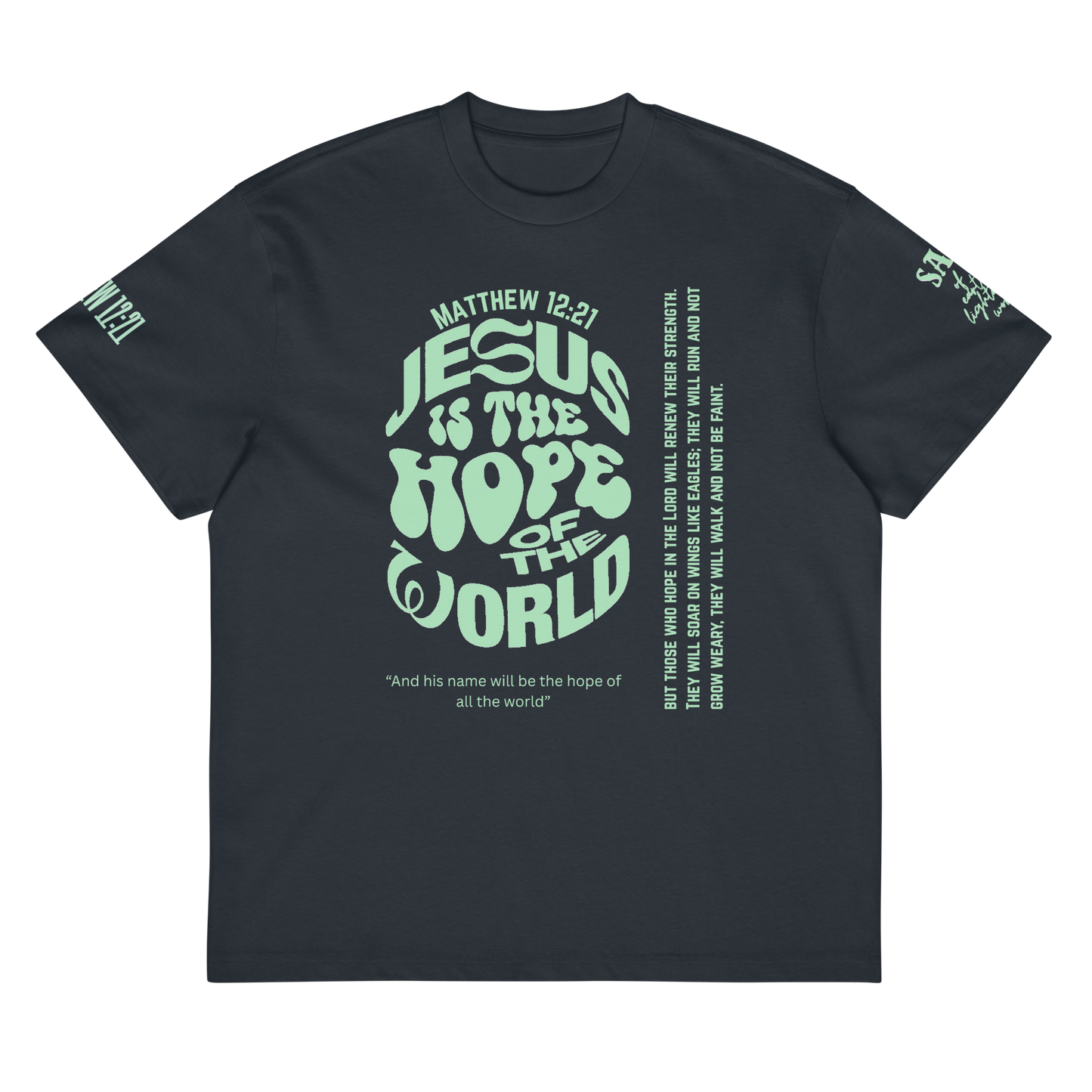 Men’s HOPE OF THE WORLD box tee