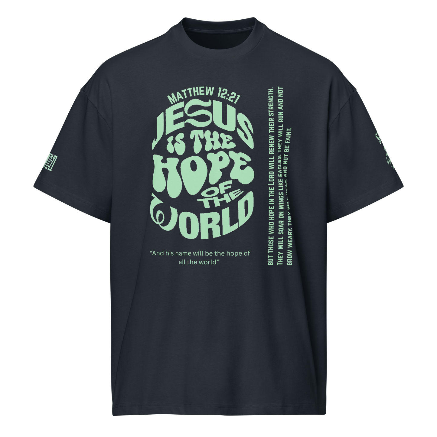 Men’s HOPE OF THE WORLD box tee