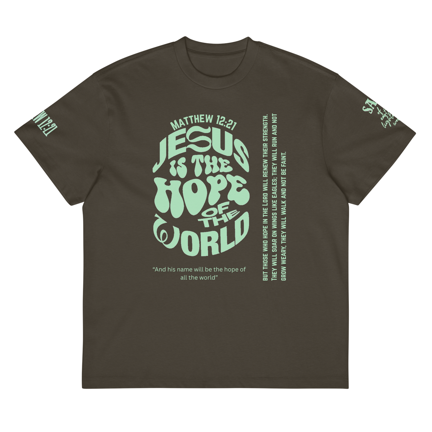 Men’s HOPE OF THE WORLD box tee