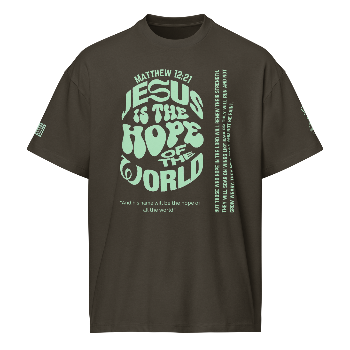 Men’s HOPE OF THE WORLD box tee