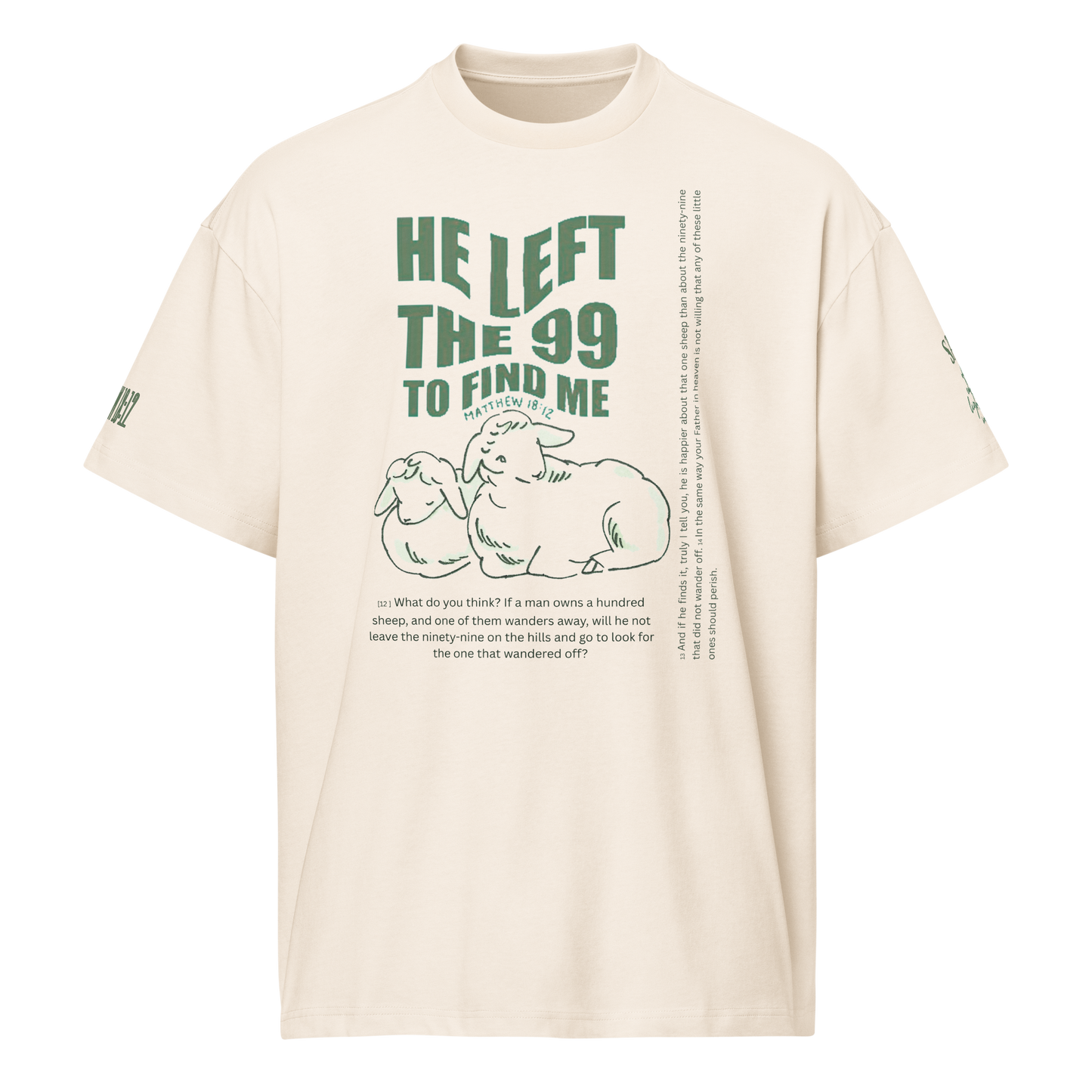 Men’s HE LEFT THE 99 box tee