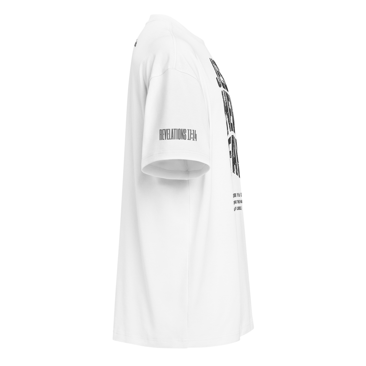 Men’s JESUS NEVER FAILS box tee