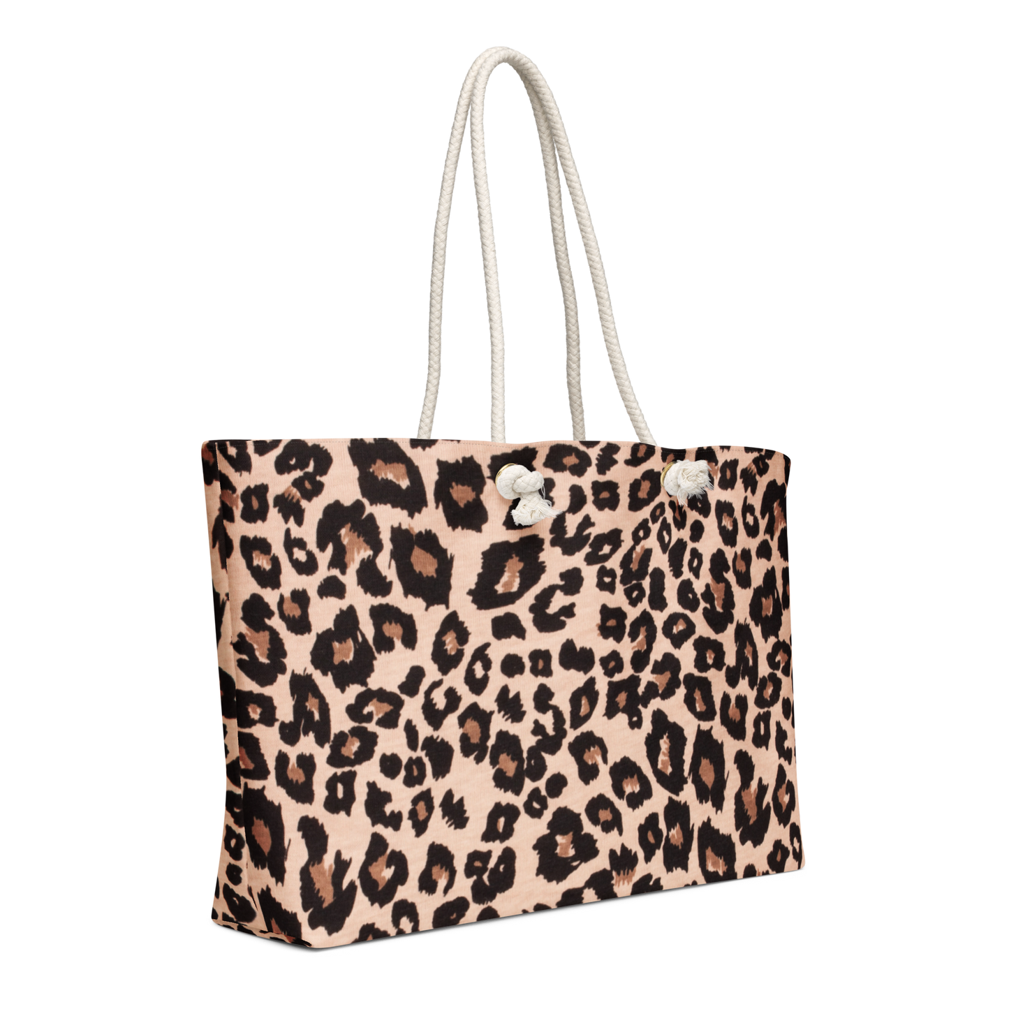 Leopard Print Oversized weekender bag