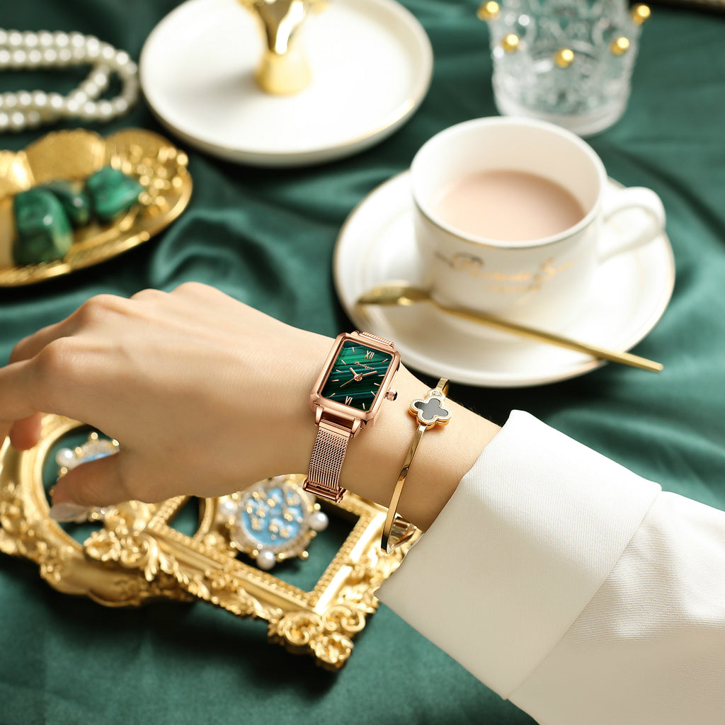 Square women's watch
