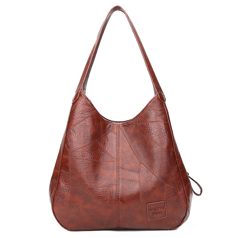 Retro Soft Leather Women's Shoulder Bag