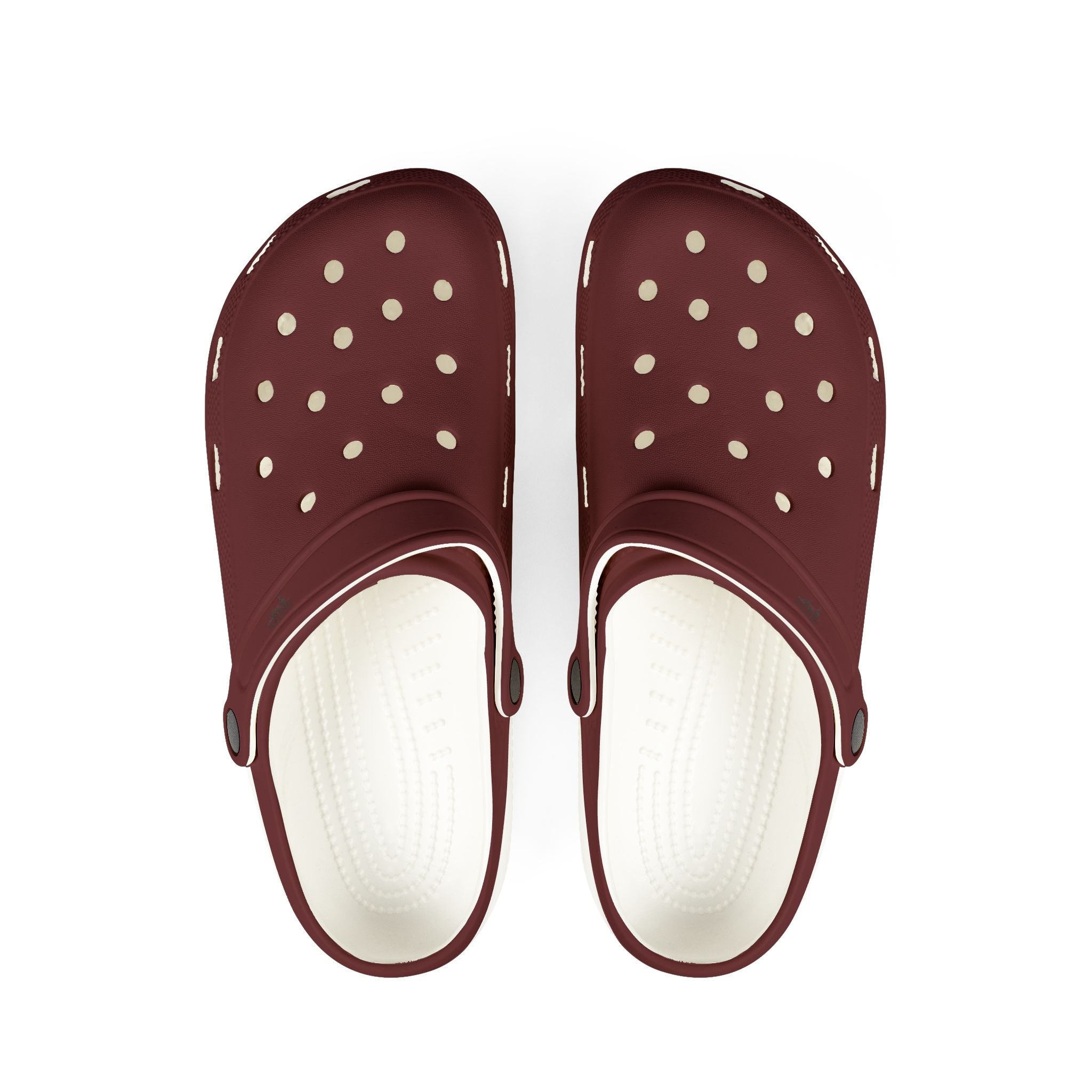 Black Cherry EVA Foam Clogs – Lightweight Water-Resistant Slip-On Shoes