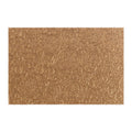 Floral Coir Scrollwork Doormat — Durable Natural-Fiber Welcome Mat