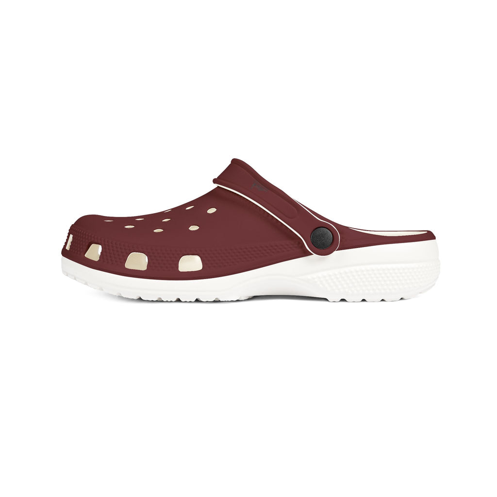 Black Cherry EVA Foam Clogs – Lightweight Water-Resistant Slip-On Shoes
