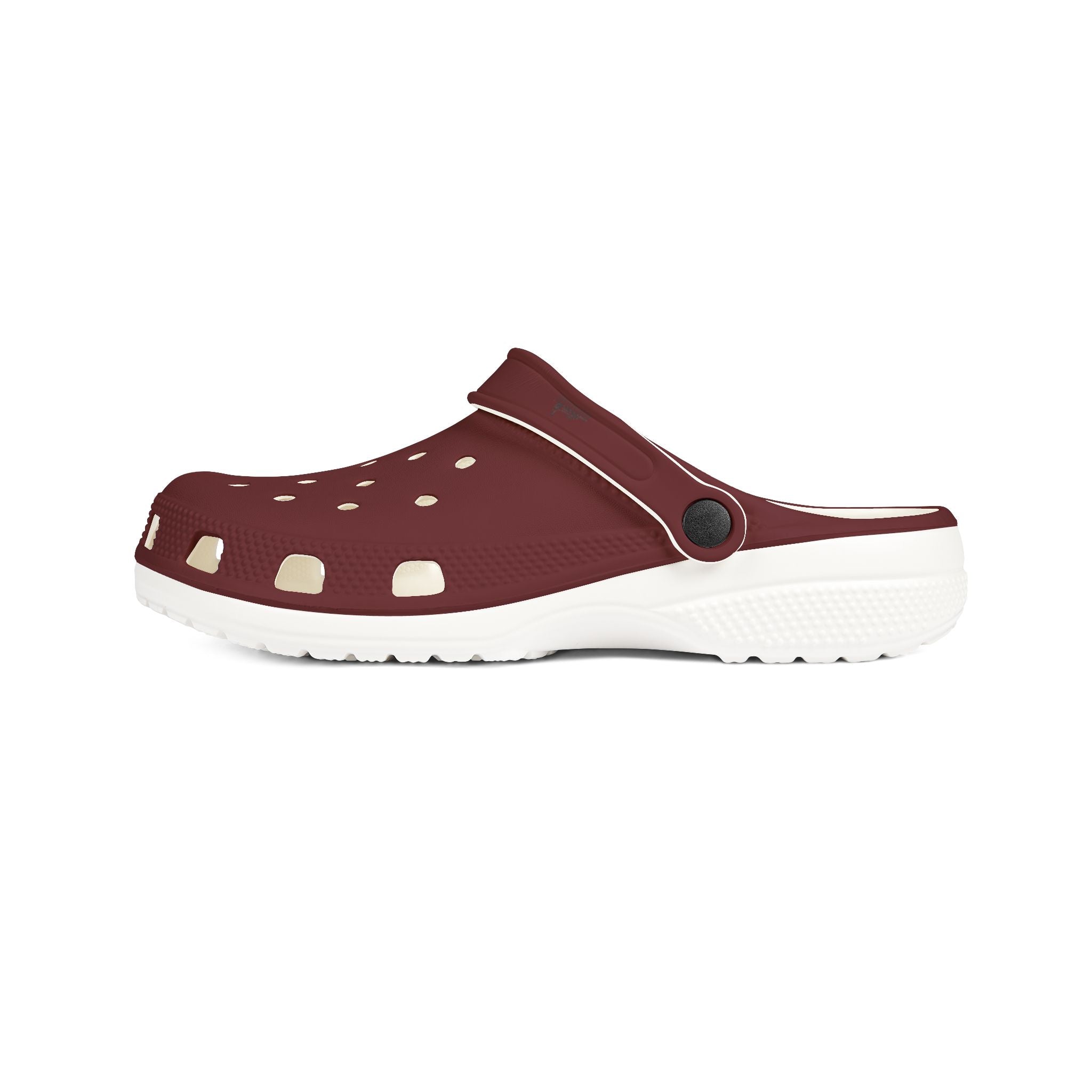 Black Cherry EVA Foam Clogs – Lightweight Water-Resistant Slip-On Shoes