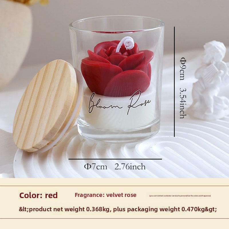 Rose Scented Candle