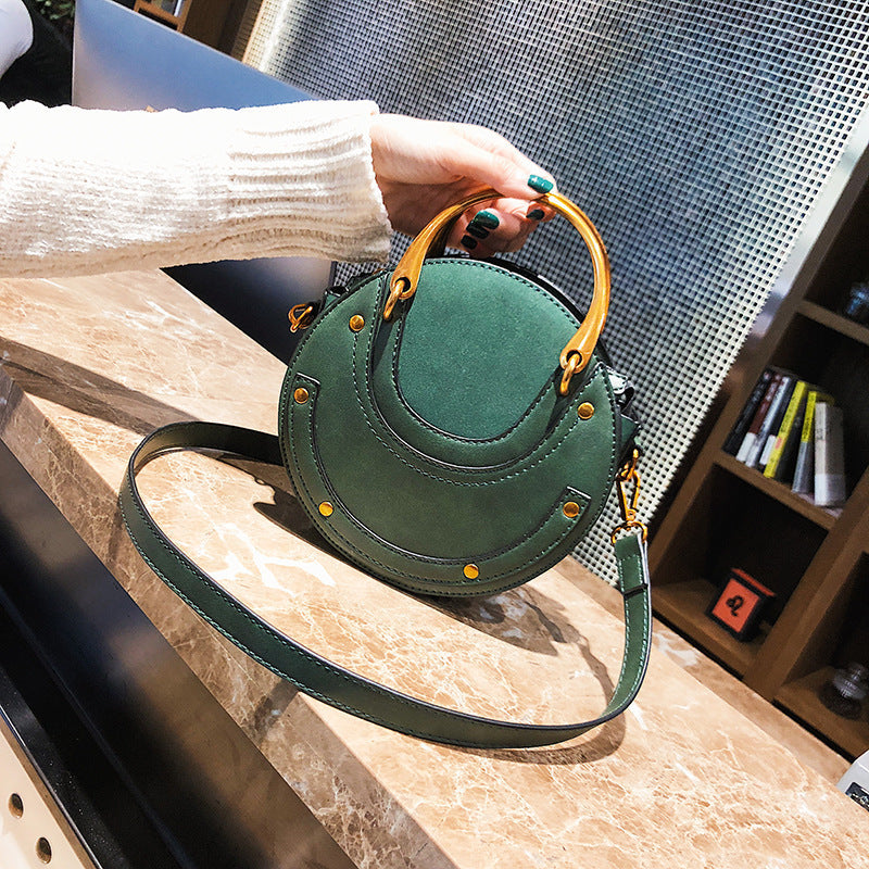 Women's Small Round Crossbody Bag