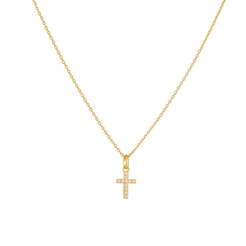 Diamond Cross Necklace