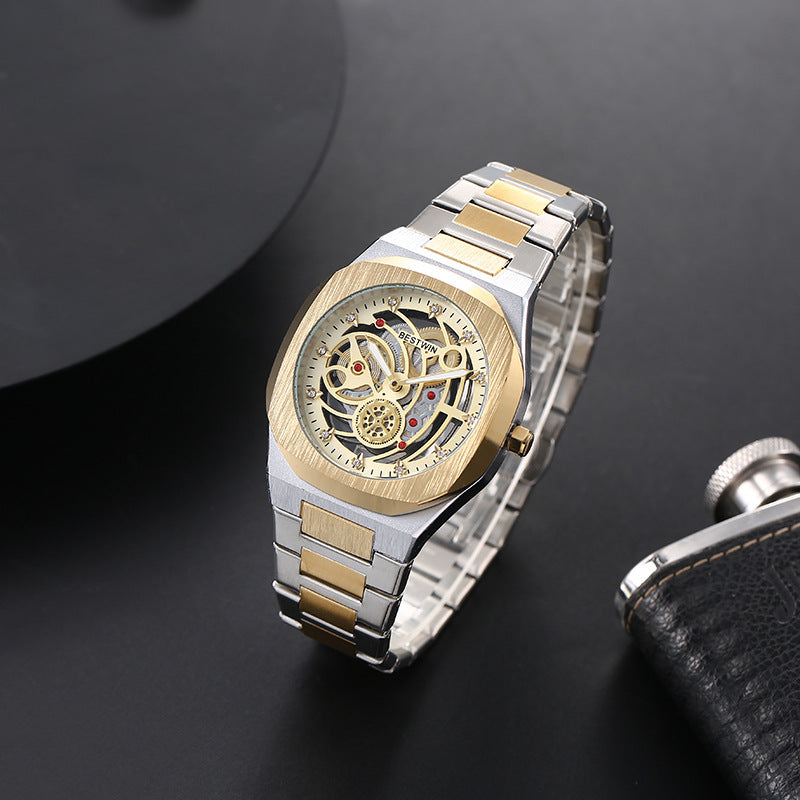 Men's Brushed Wrist Watch
