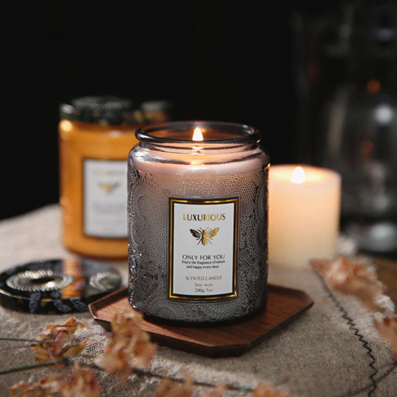Scented candle gift item set
