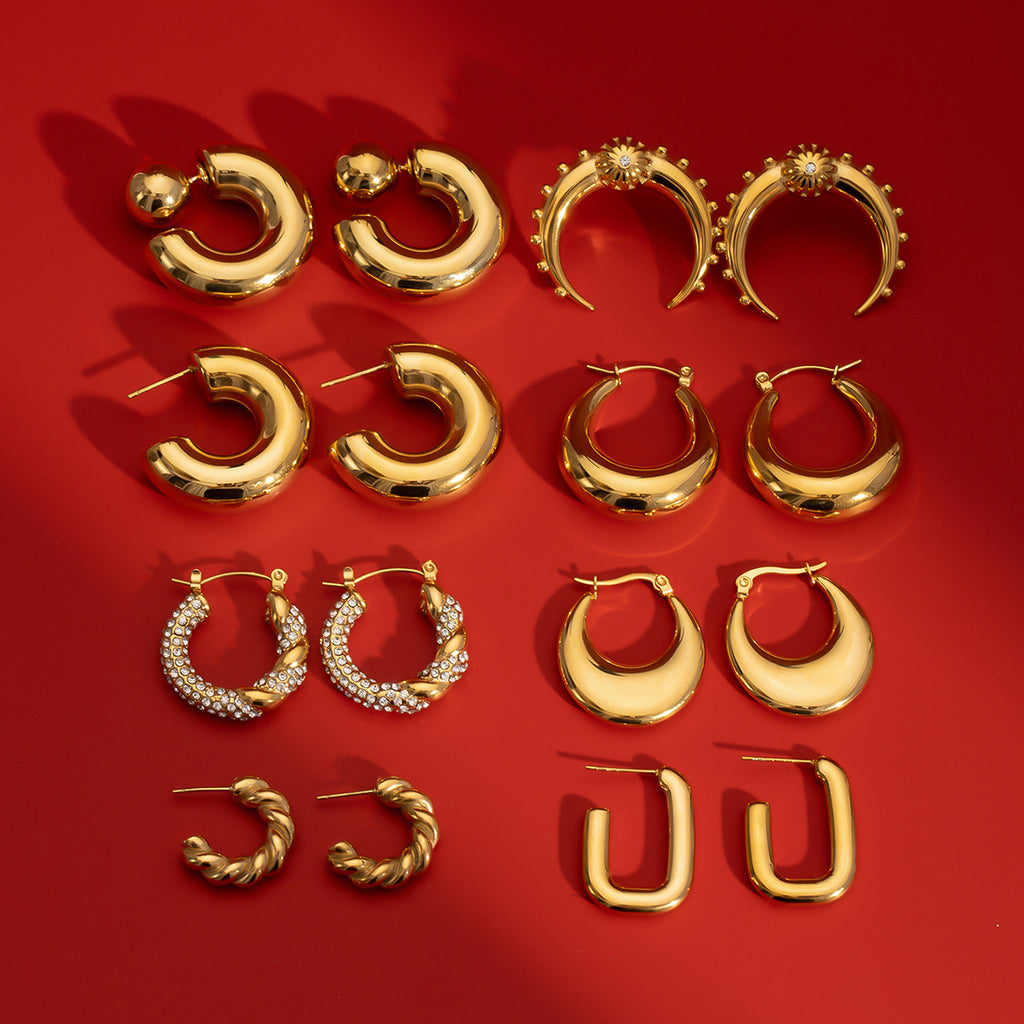 Zircon Earrings