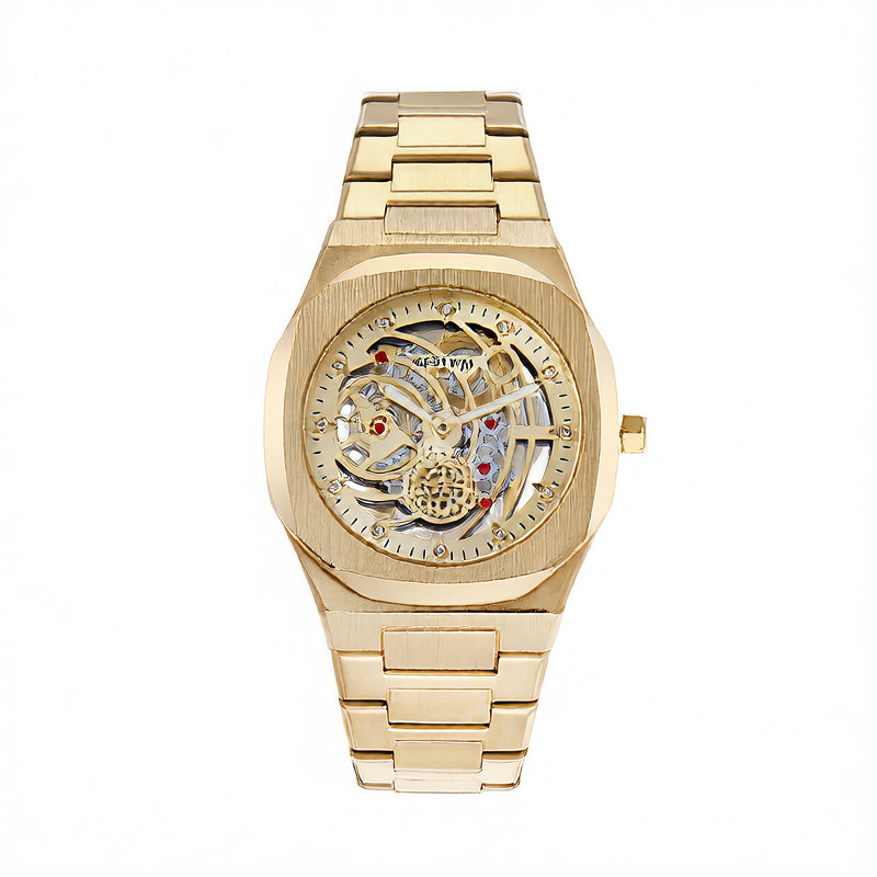 Men's Brushed Wrist Watch