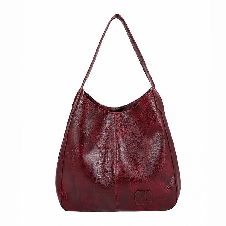 Retro Soft Leather Women's Shoulder Bag