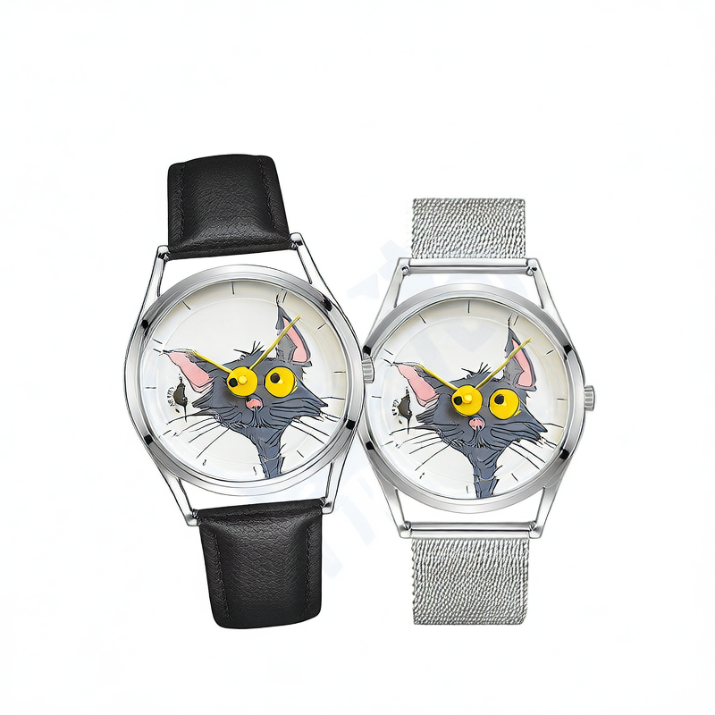 Jokercat Creative Watch Silver Strap