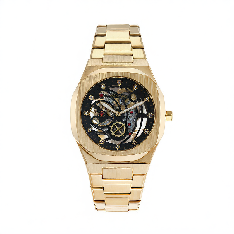 Men's Brushed Wrist Watch