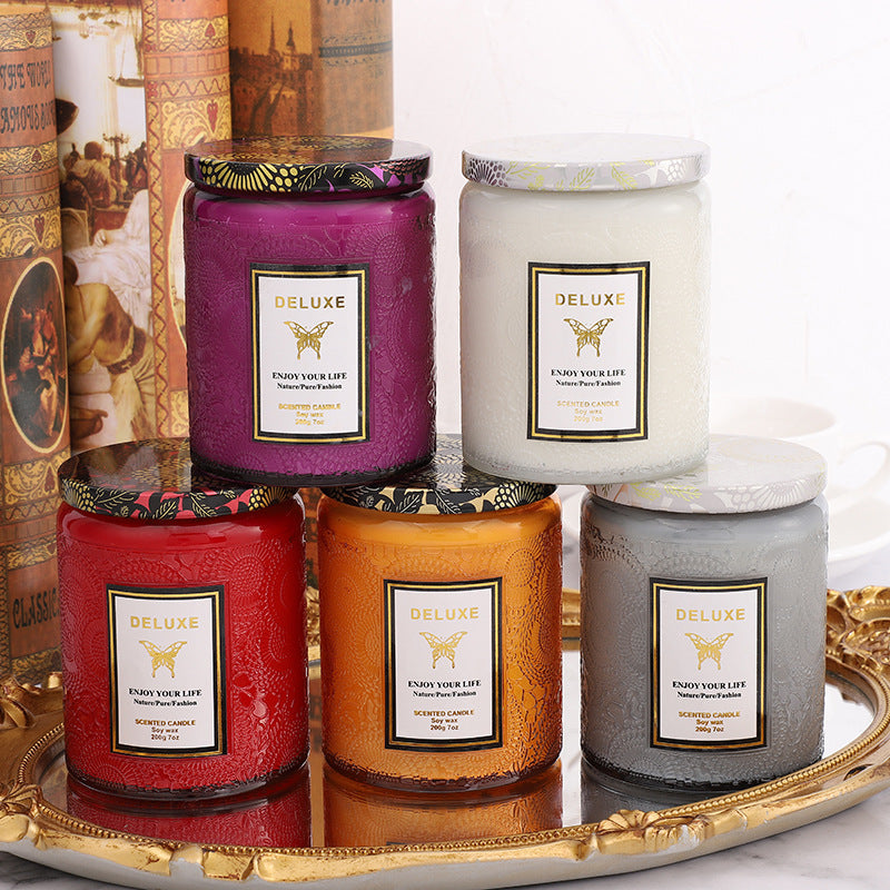 Scented candle gift item set