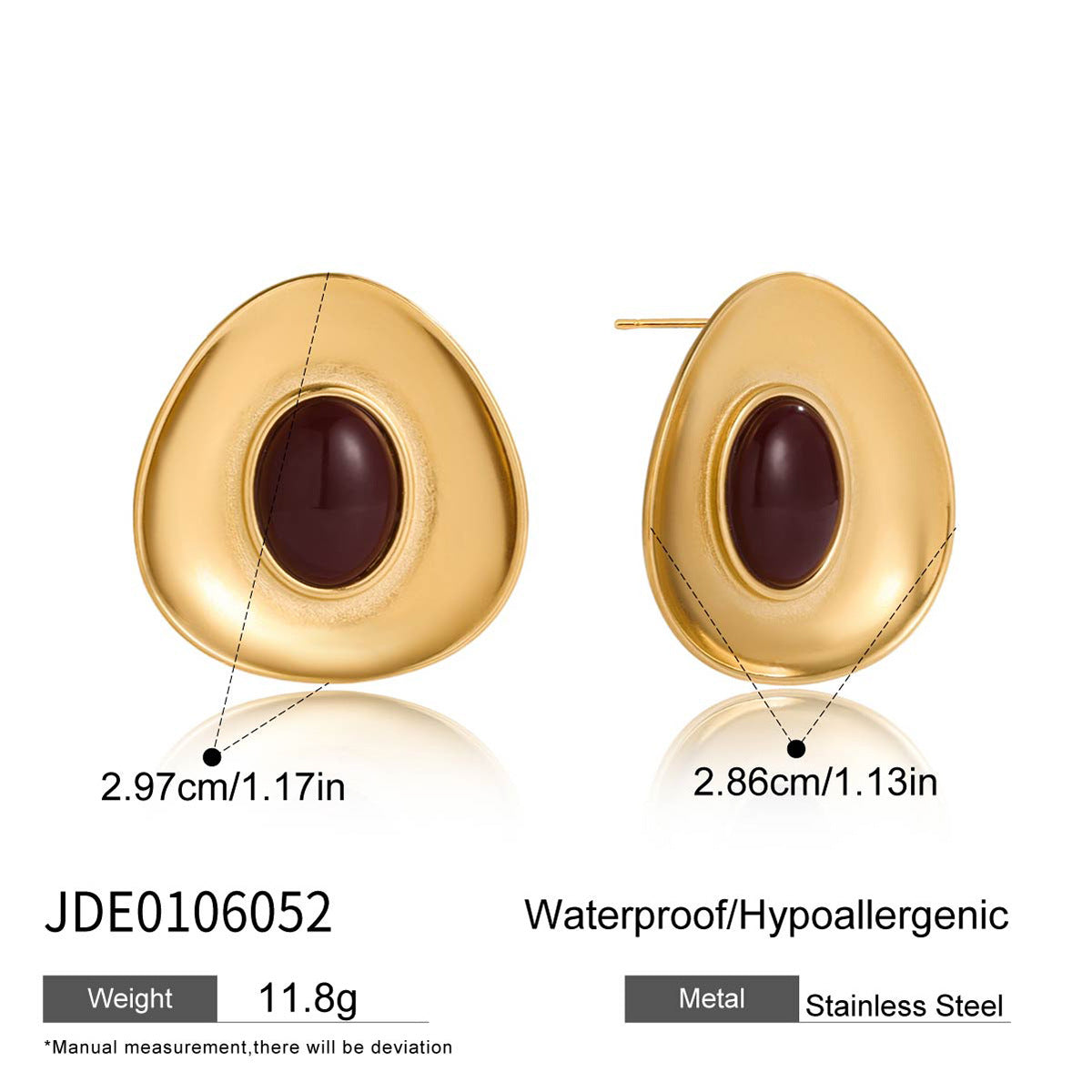 resin earrings