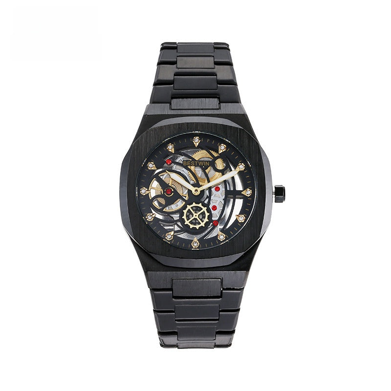 Men's Brushed Wrist Watch