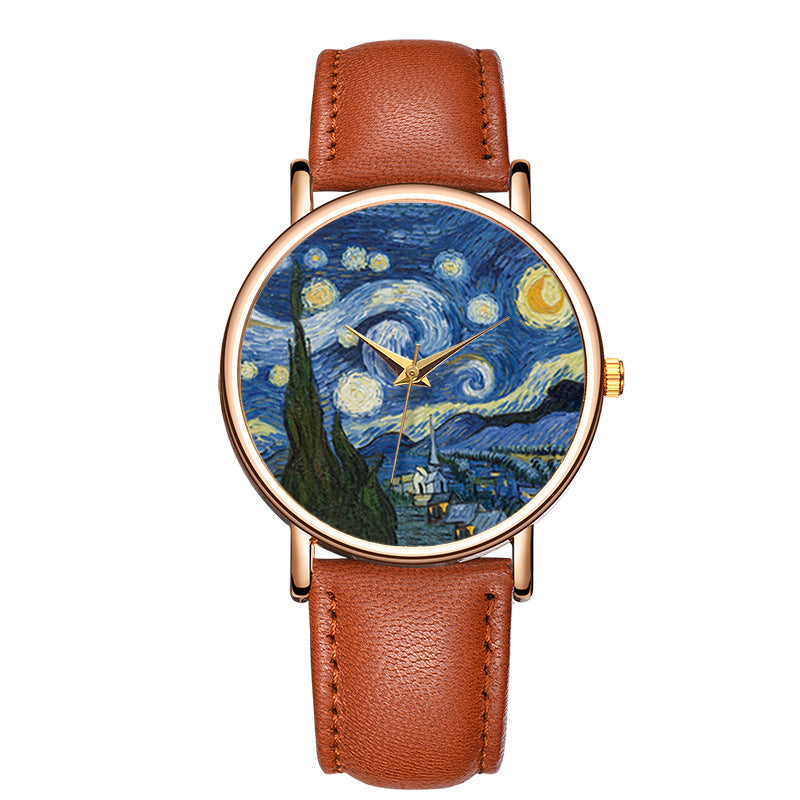 Artistic dial watch