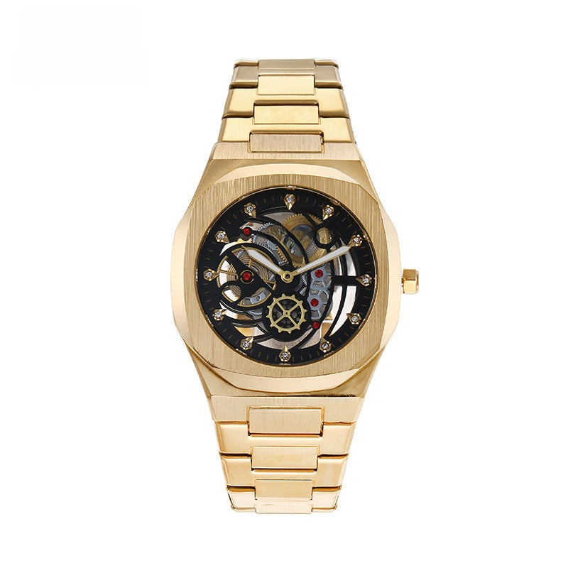 Men's Brushed Wrist Watch