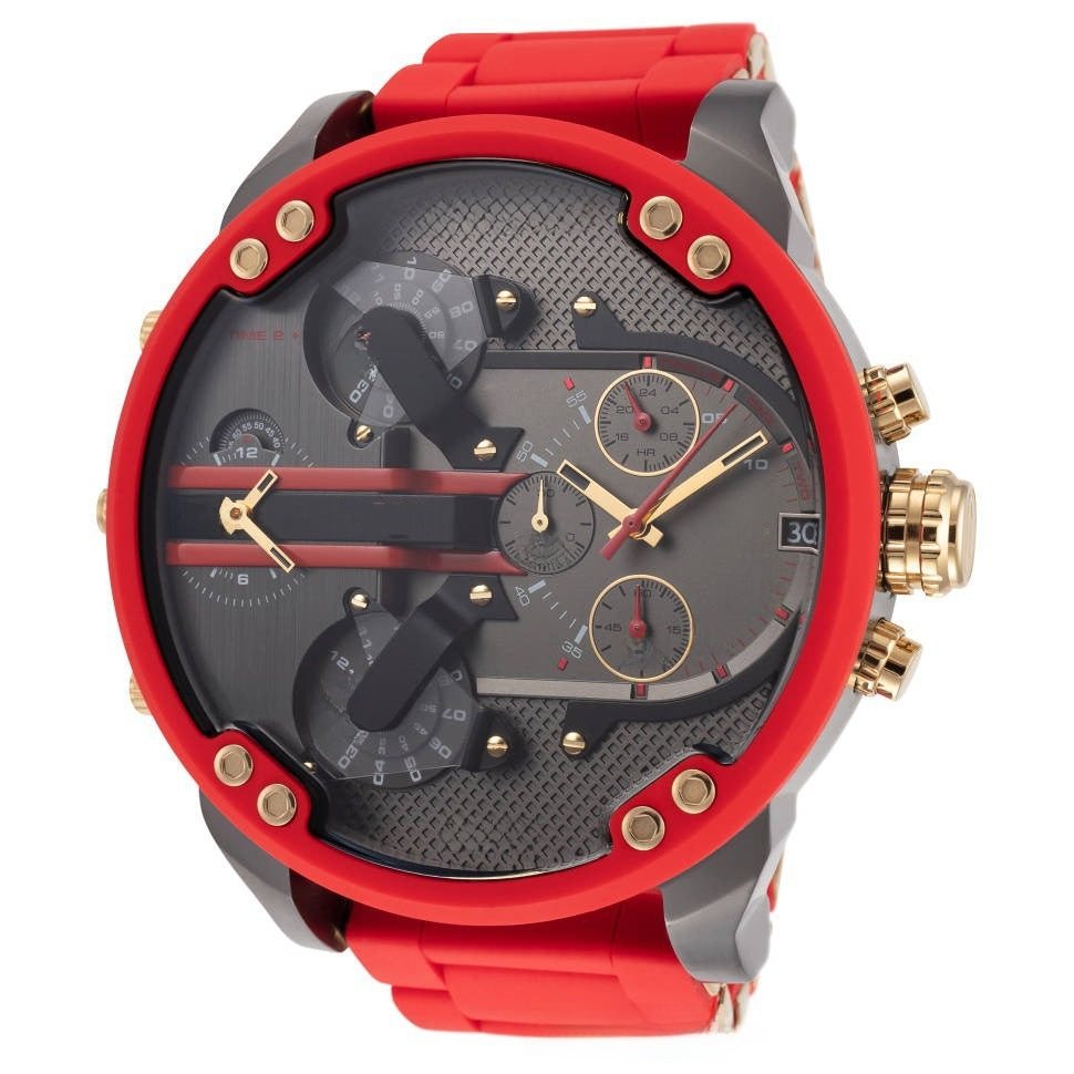 Men's Stainless Steel Quartz Watch with Japanese Movement