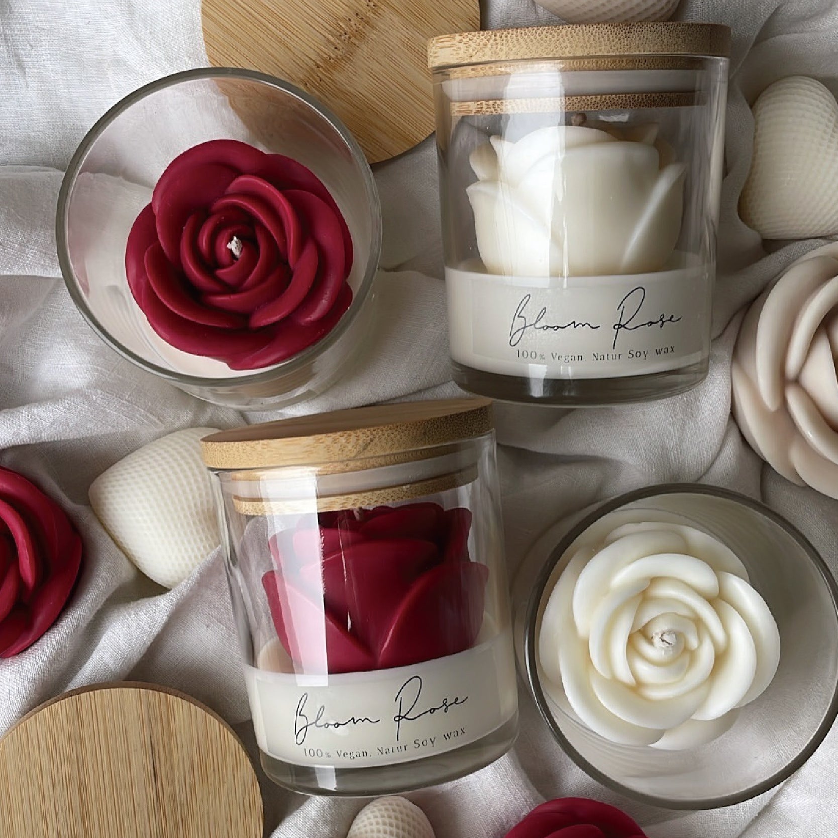 Rose Scented Candle