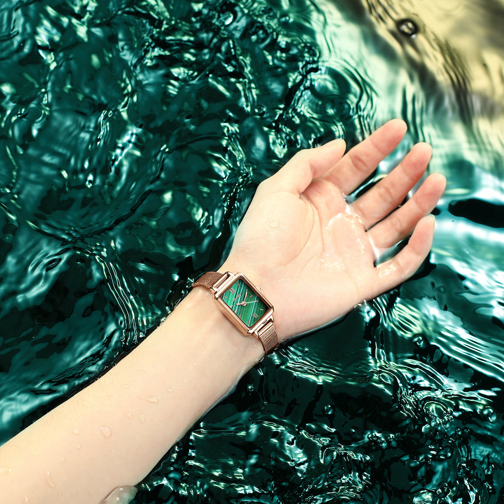 Square women's watch