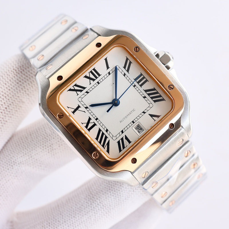Automatic Mechanical Watch Square Dial