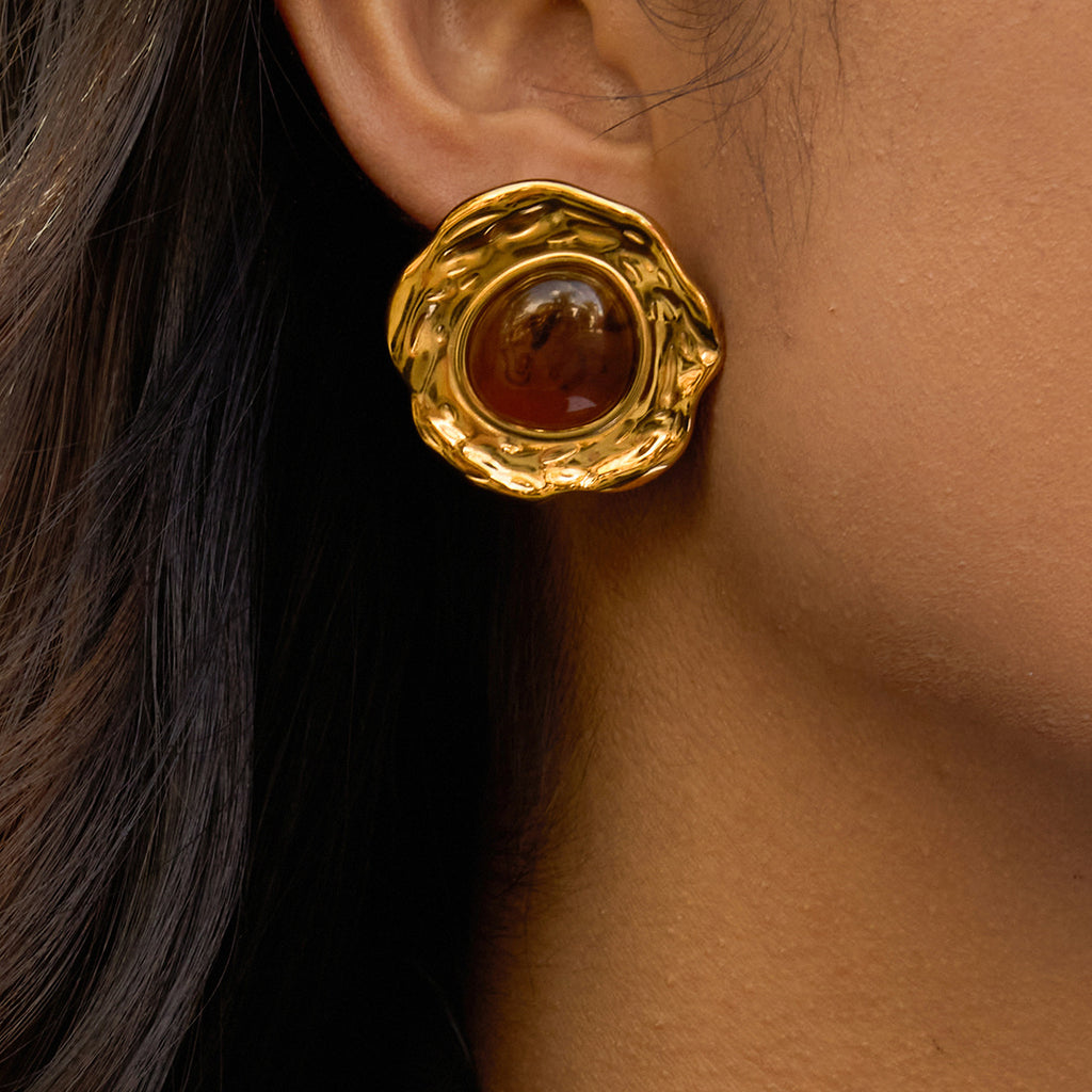 resin earrings