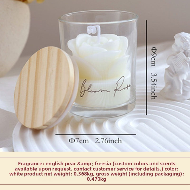 Rose Scented Candle