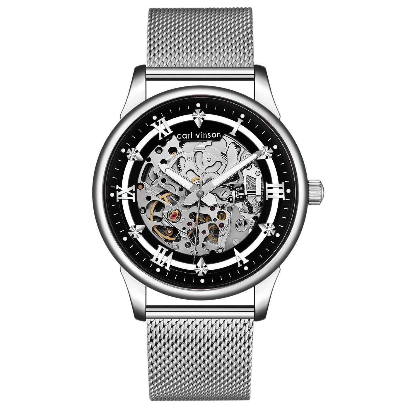 Men's automatic luxury mechanical watch