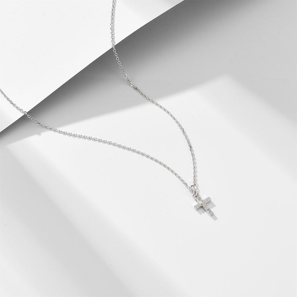 Diamond Cross Necklace