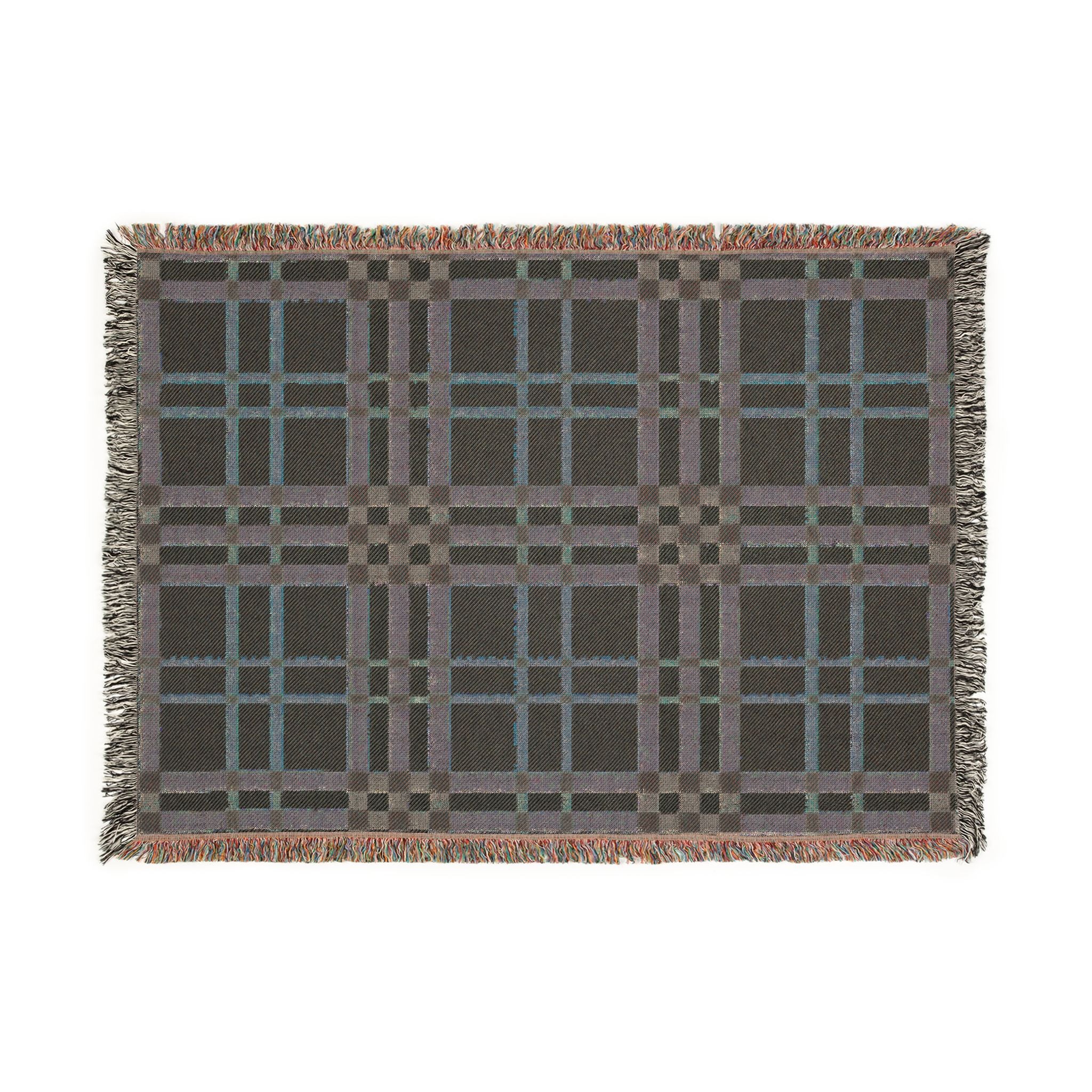 Woven Blanket - Classic Plaid Throw Blanket, Cozy Tartan Home Throw for Living Room & Bedroom