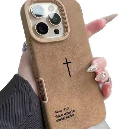 Simple Cross Apple Phone Case