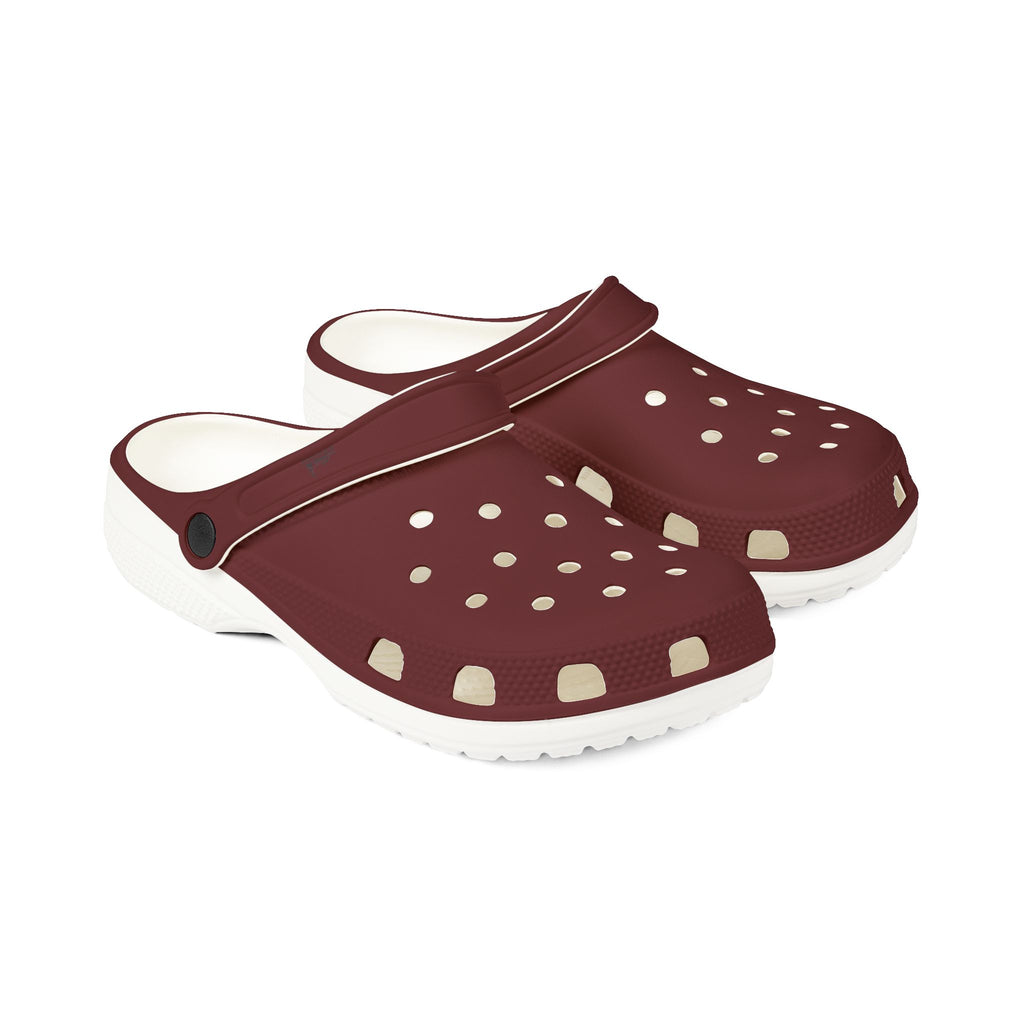 Black Cherry EVA Foam Clogs – Lightweight Water-Resistant Slip-On Shoes