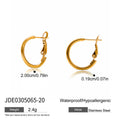Stainless Steel Hoop Earrings