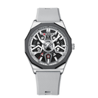 Curren Round Waterproof Quartz Watch with Calendar