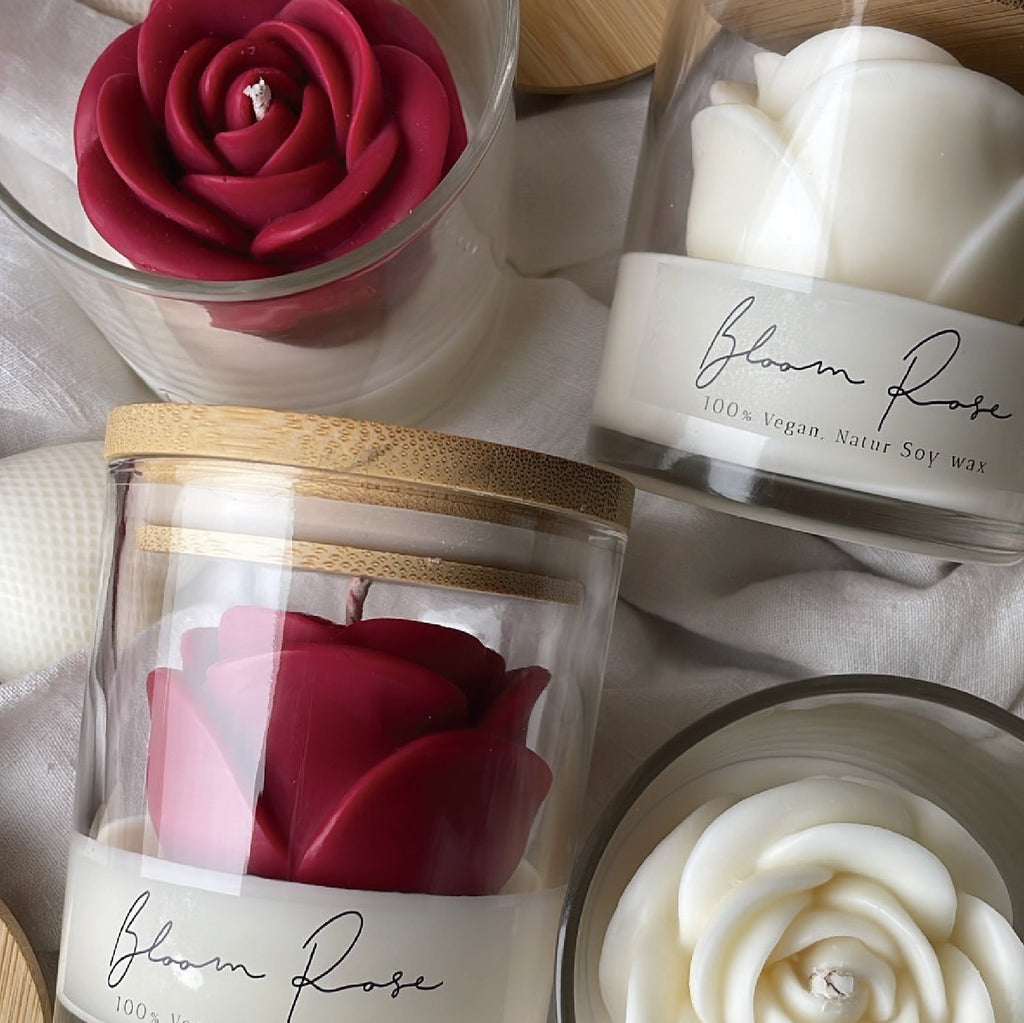 Rose Scented Candle